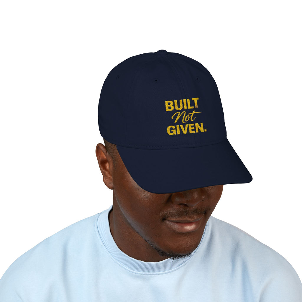 BUILT NOT GIVEN.” Execution Society Embroidered cap