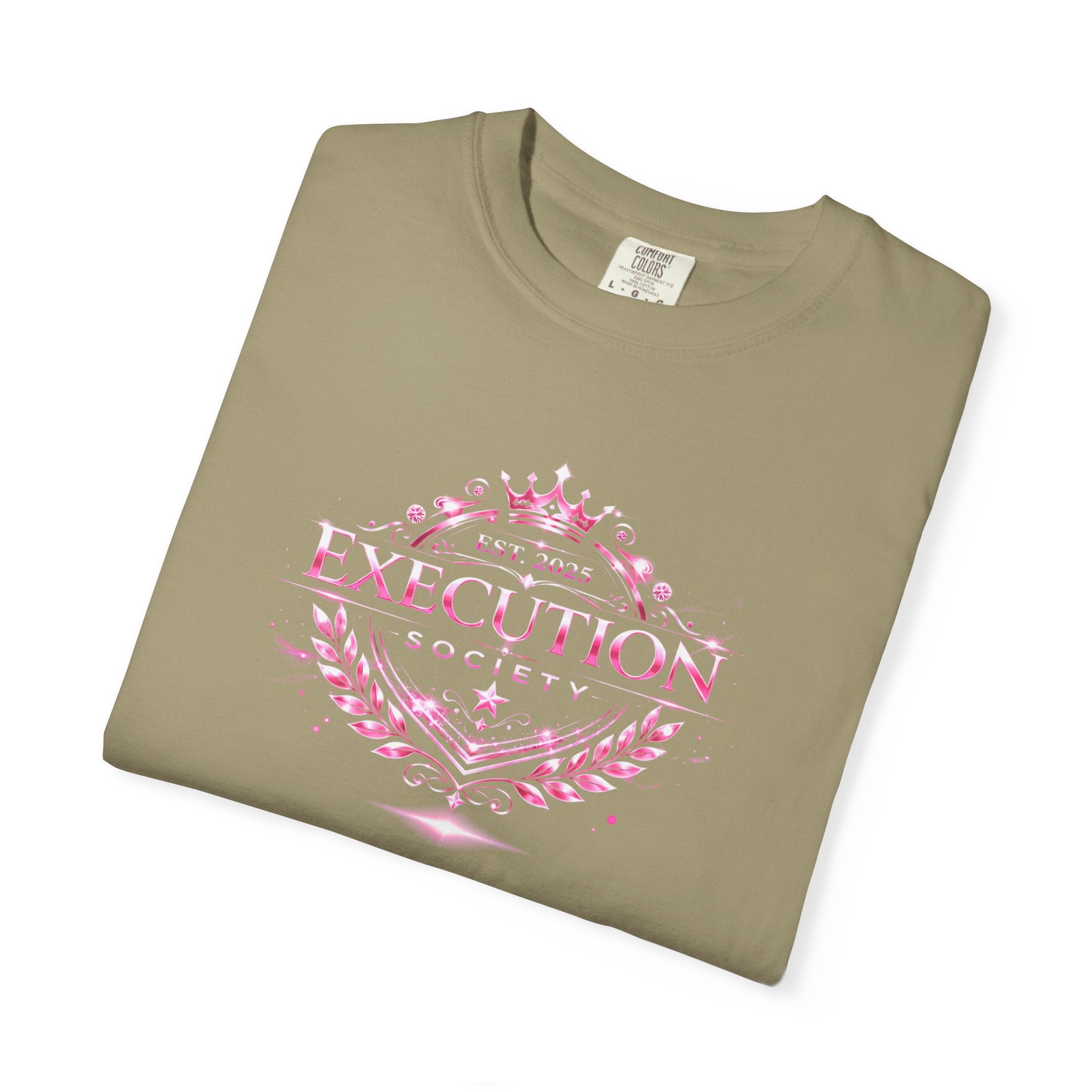Execution Society Emblem — Vintage Pink Tee