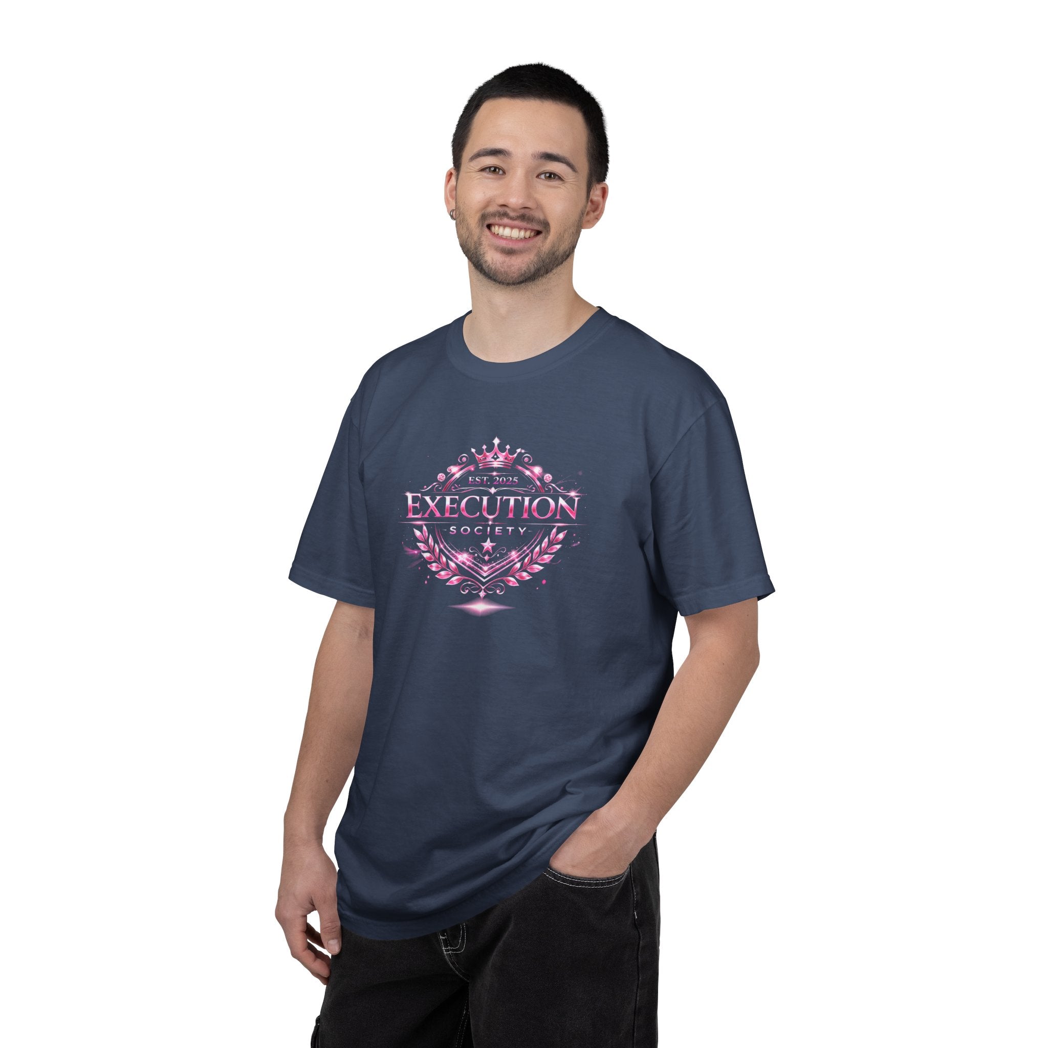 Execution Society Emblem — Vintage Pink Tee