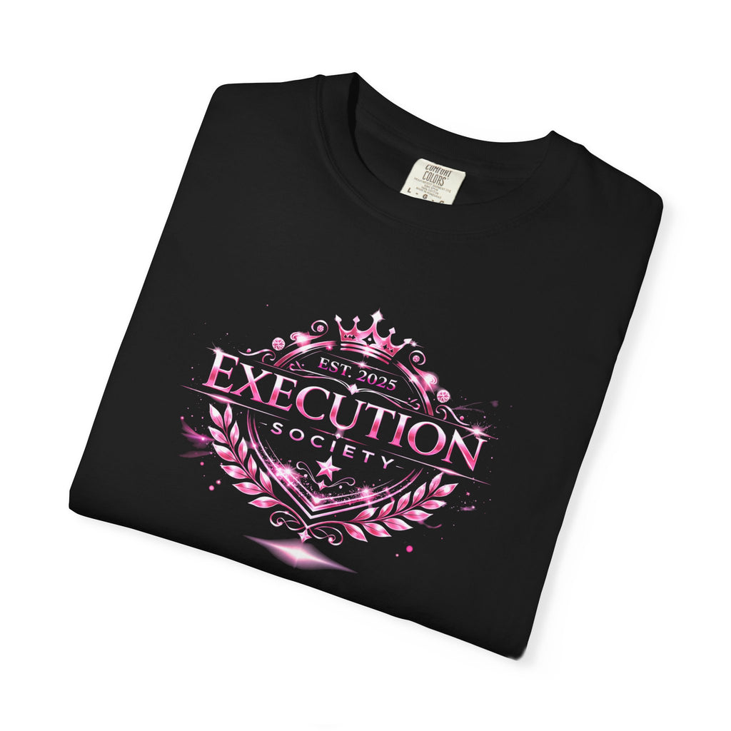 Execution Society Emblem — Vintage Pink Tee
