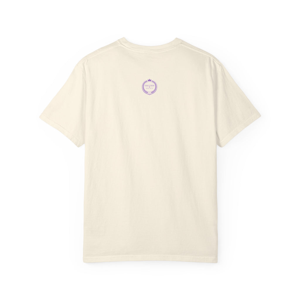 Execution Society Emblem — Vintage Purple Tee