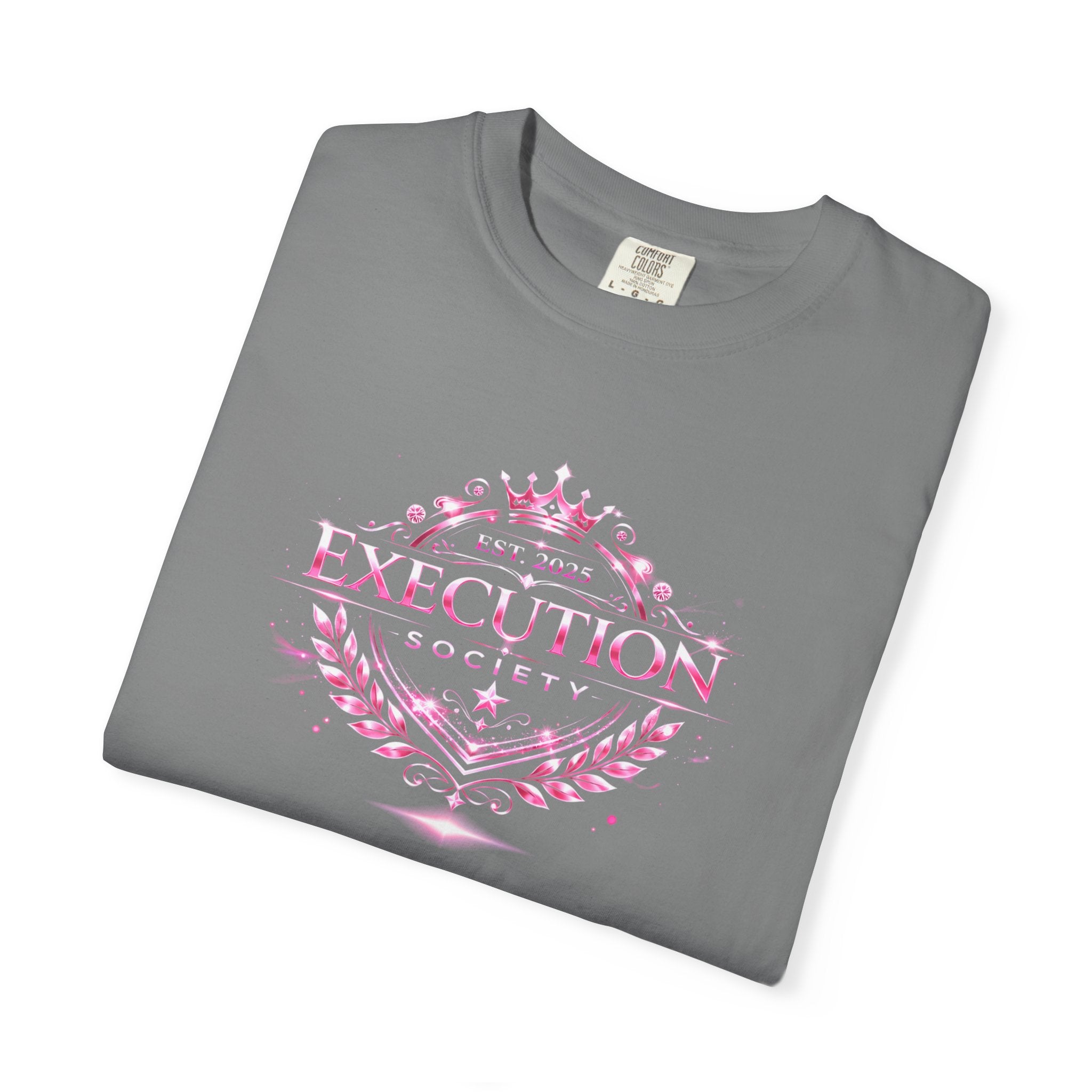 Execution Society Emblem — Vintage Pink Tee