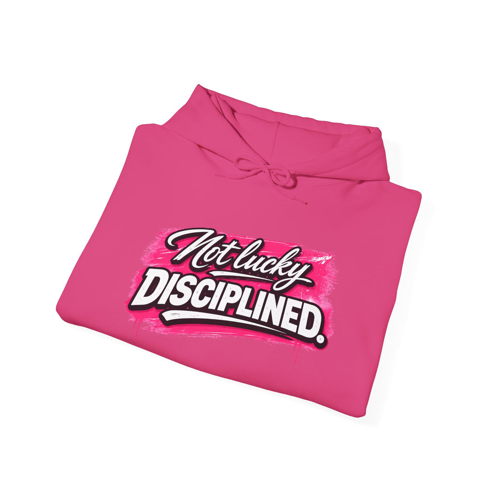 “NOT LUCKY DISCIPLINED.”-Execution Society Hoodie