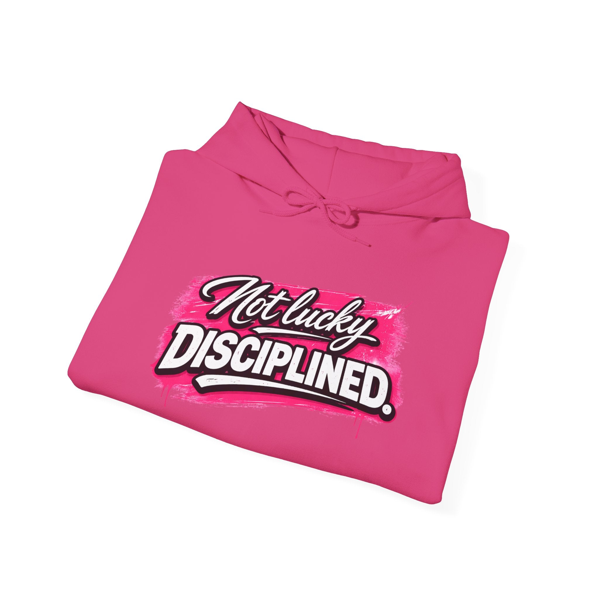 “NOT LUCKY DISCIPLINED.”-Execution Society Hoodie