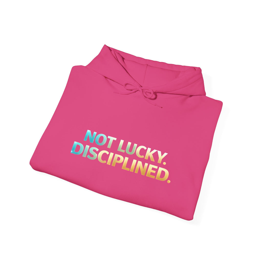 “NOT LUCKLY DISCIPLINED.” Execution Society Hoodie
