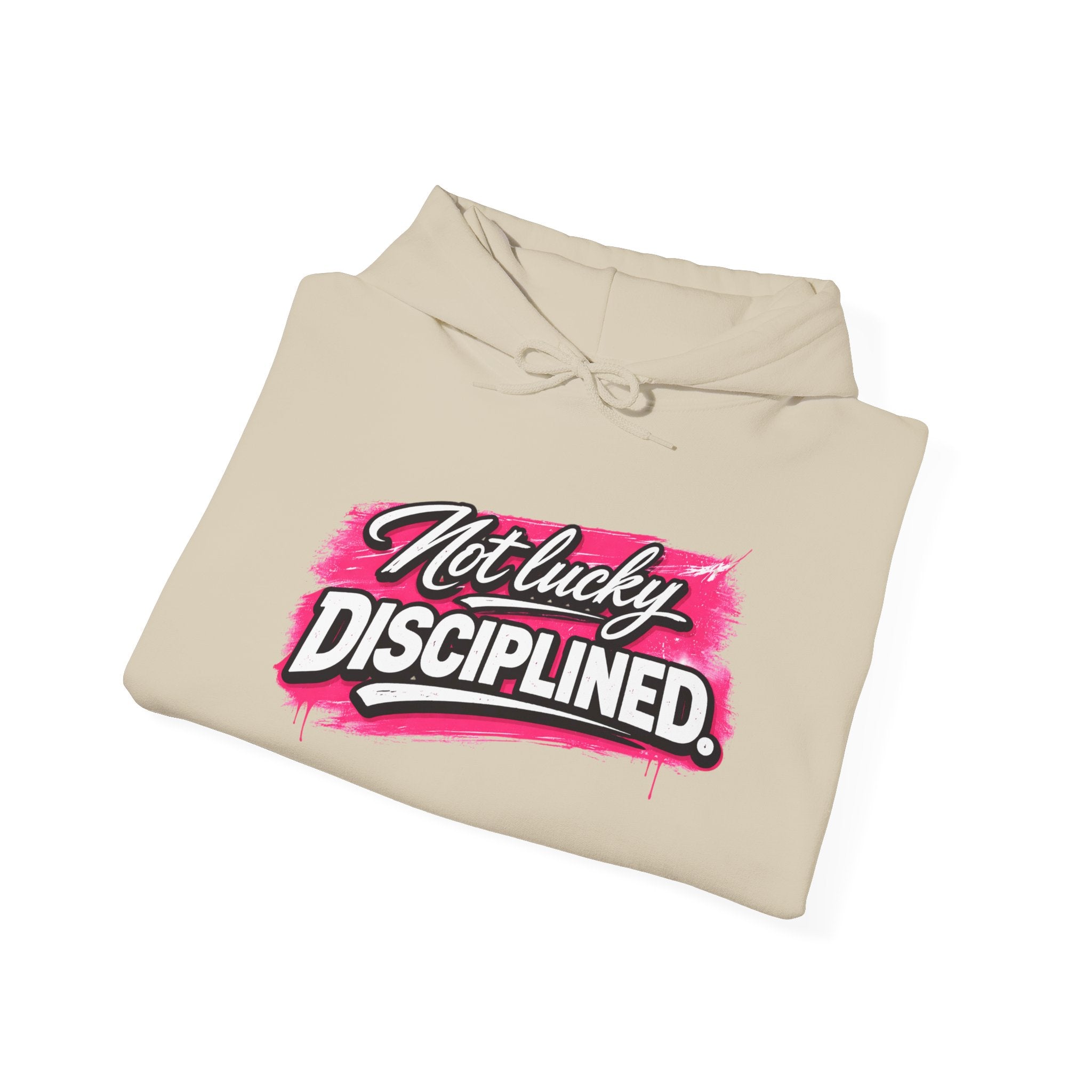 “NOT LUCKY DISCIPLINED.”-Execution Society Hoodie