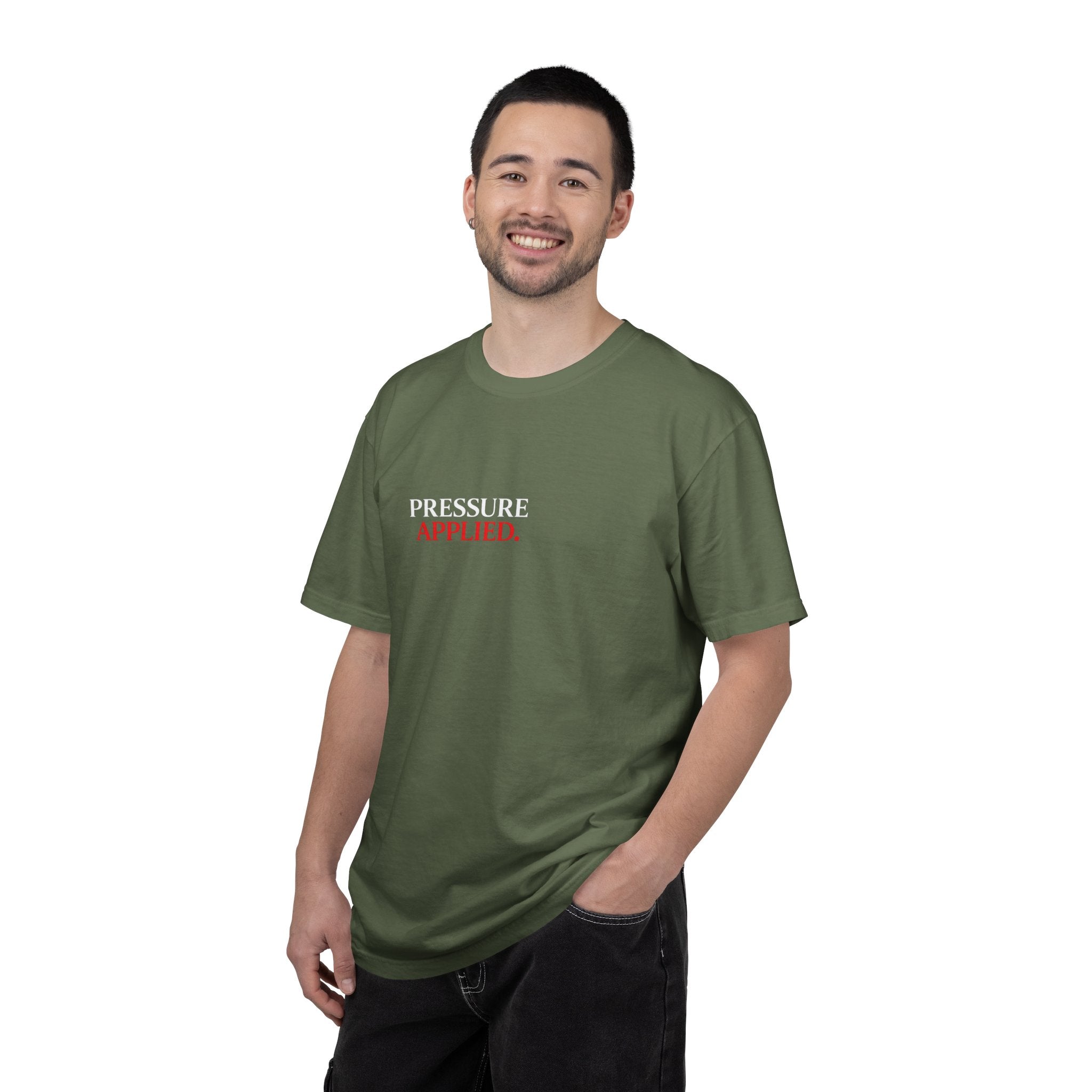 “PRESSURE APPLIED.”-Execution Society Tee