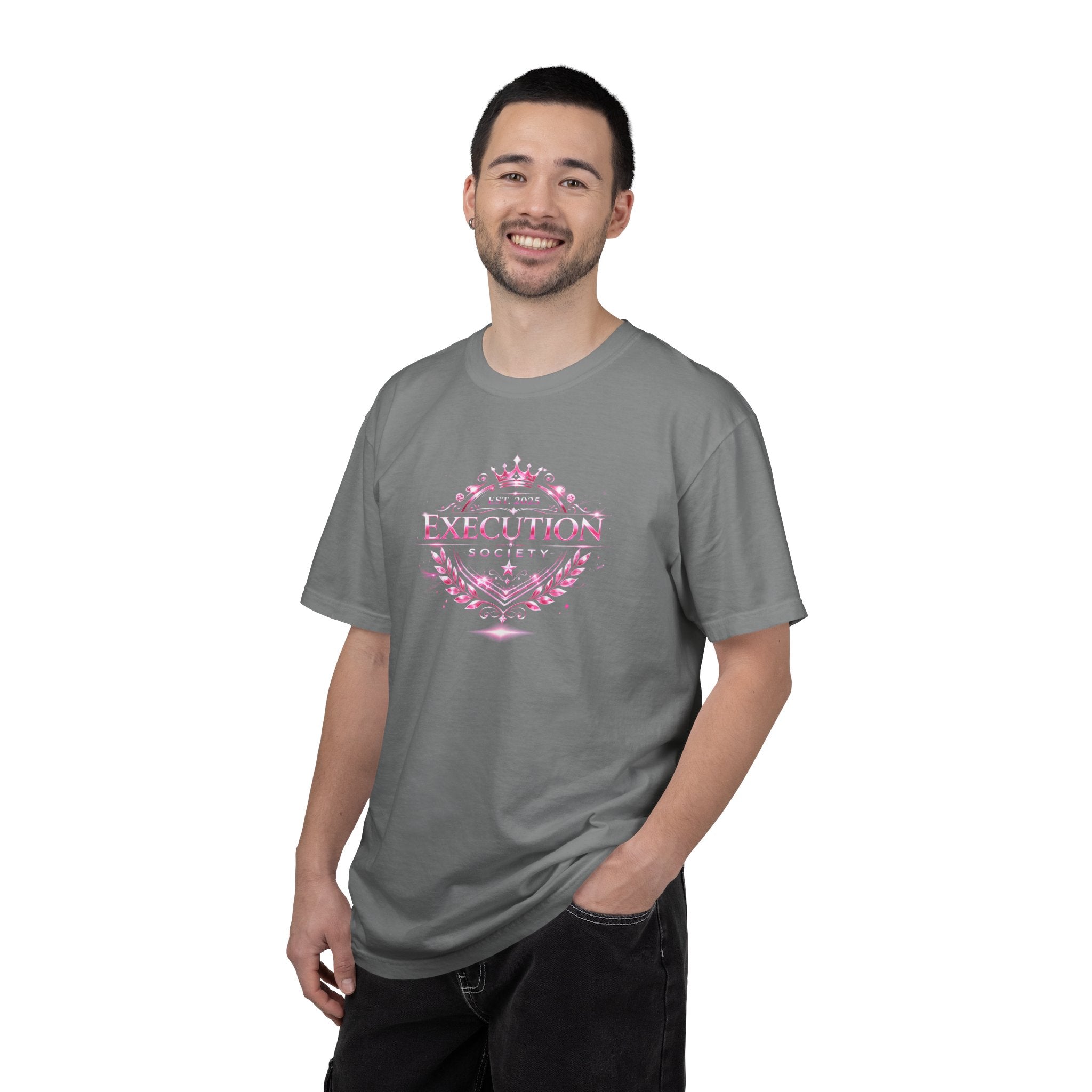 Execution Society Emblem — Vintage Pink Tee