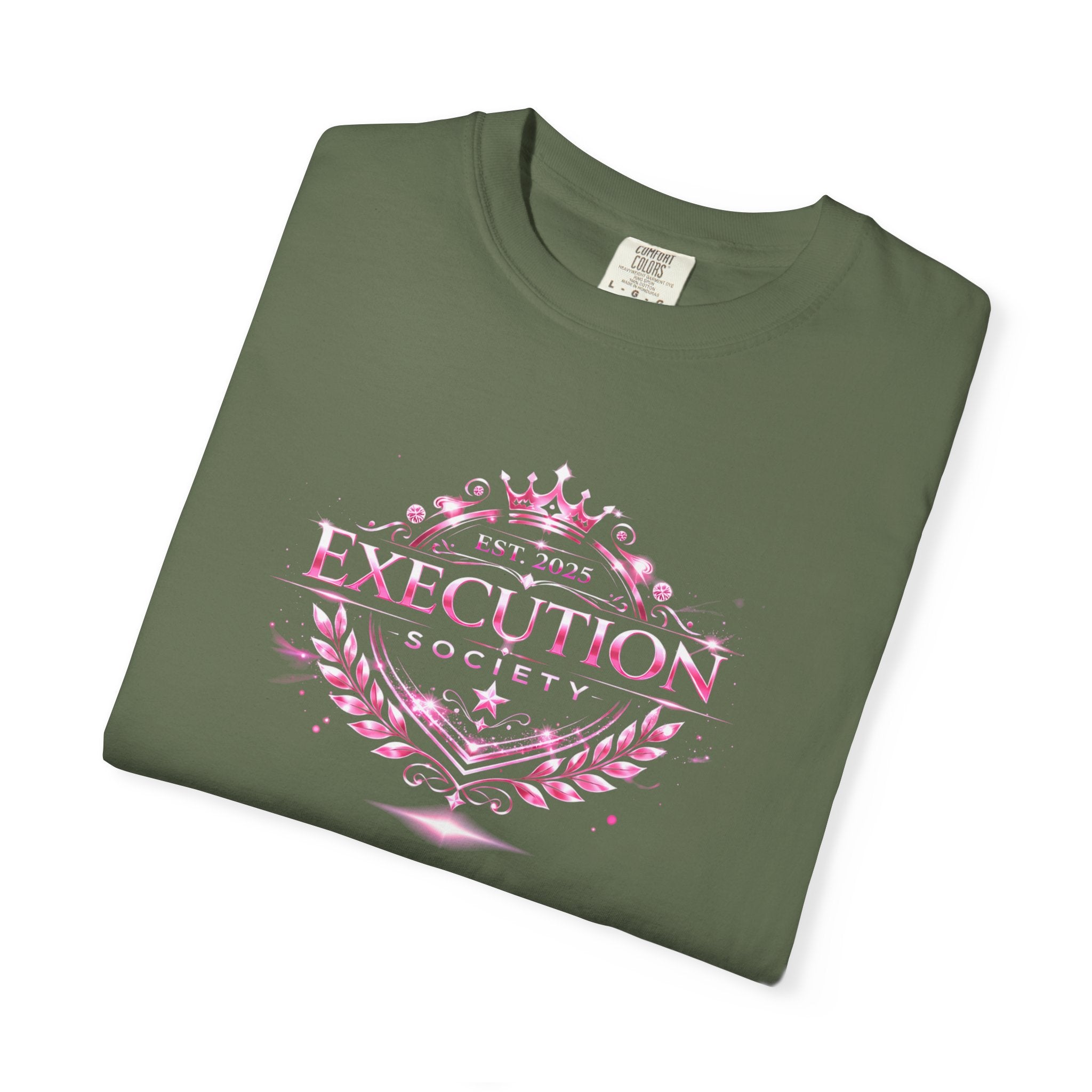 Execution Society Emblem — Vintage Pink Tee