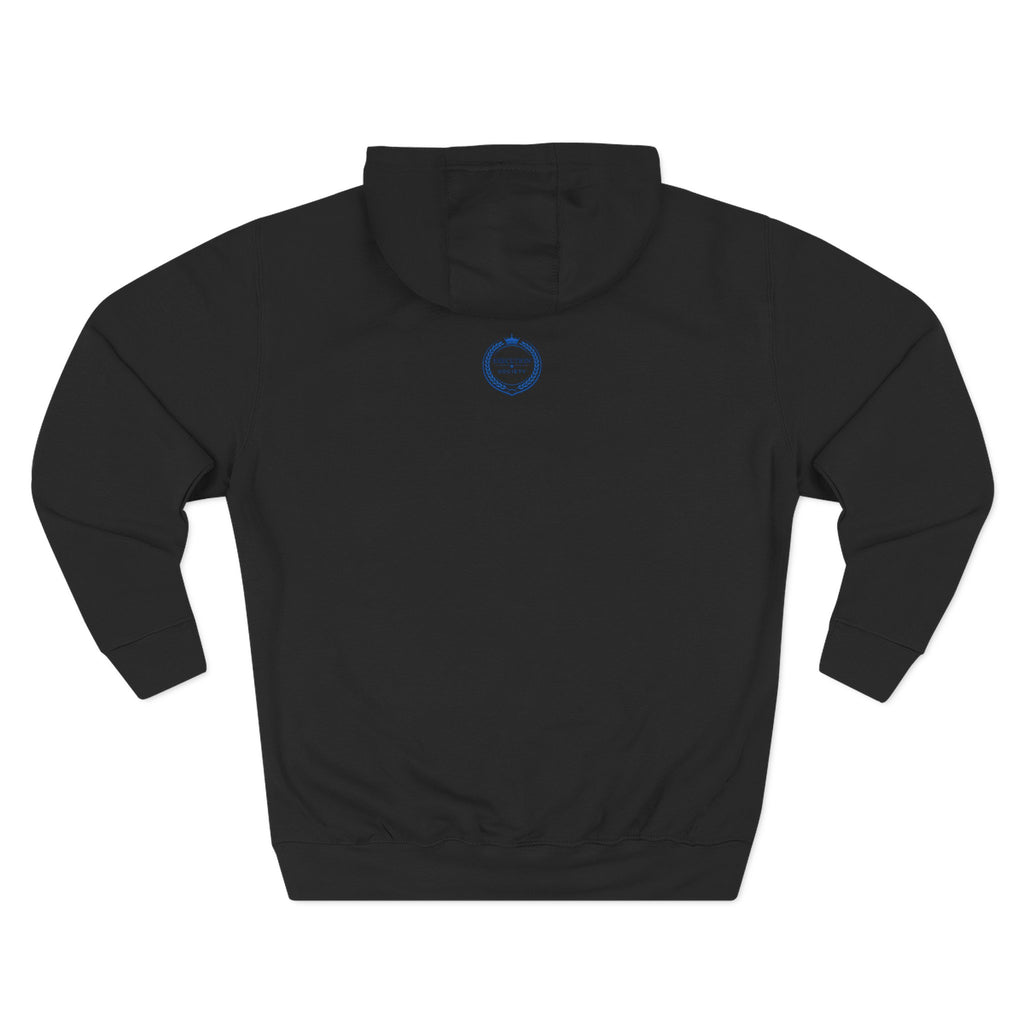 Execution Society Emblem — Vintage Blue Hoodie