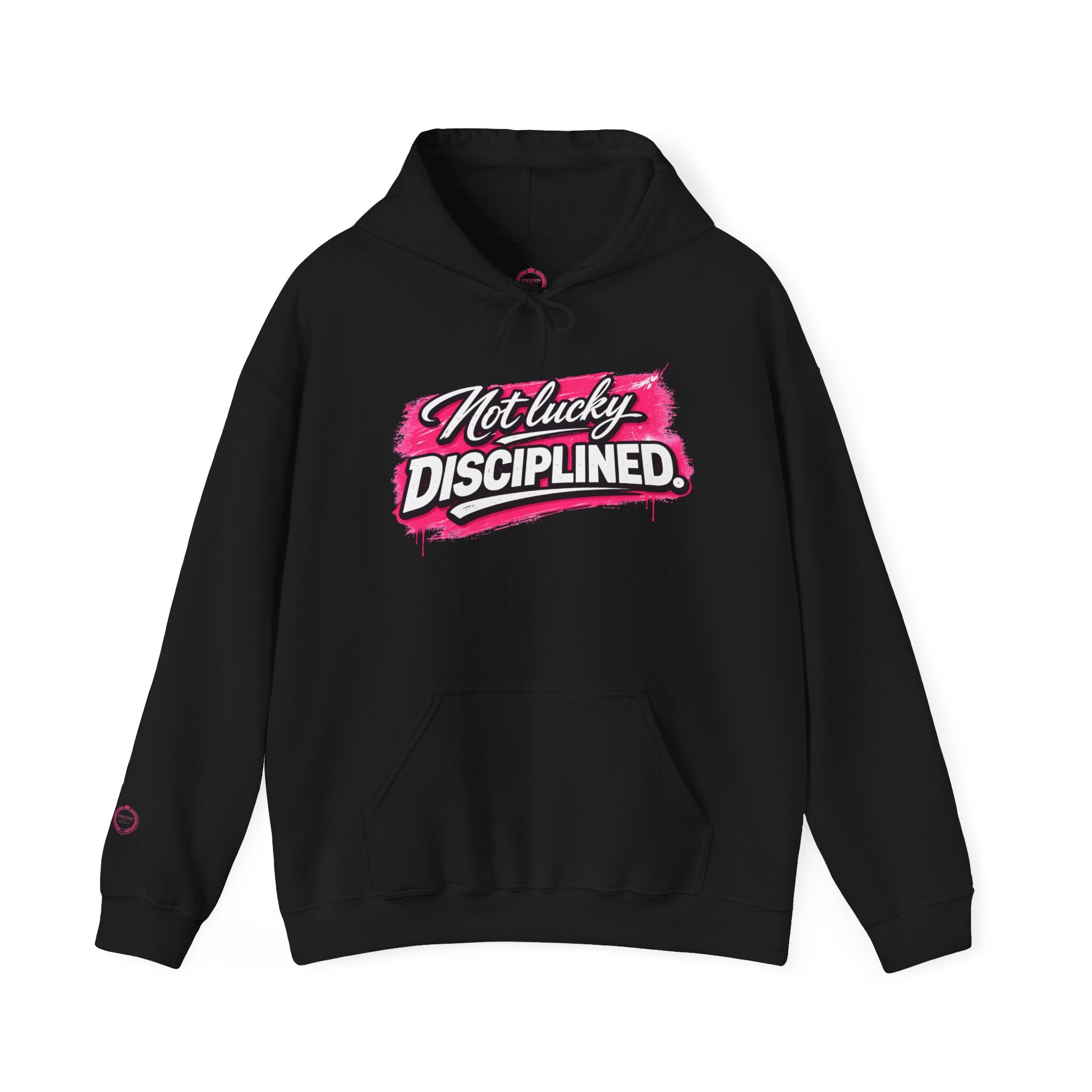“NOT LUCKY DISCIPLINED.”-Execution Society Hoodie
