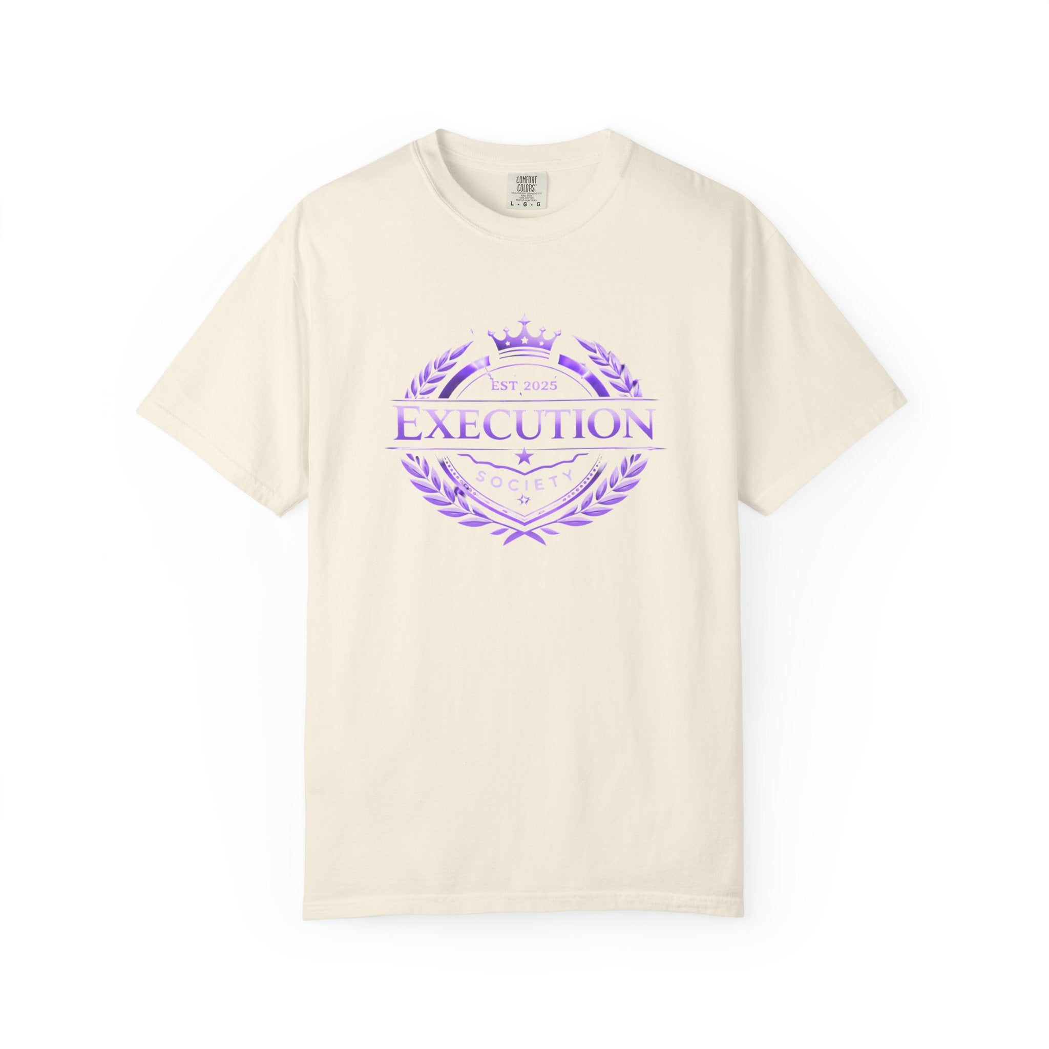 Execution Society Emblem — Vintage Purple Tee