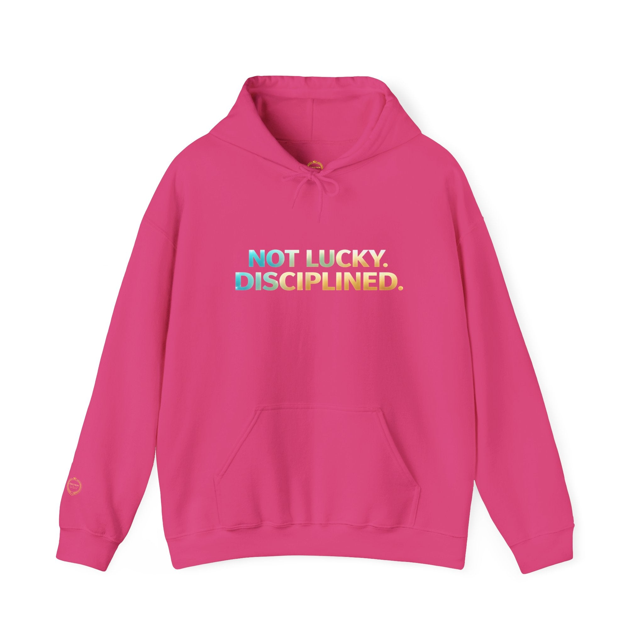 “NOT LUCKLY DISCIPLINED.” Execution Society Hoodie