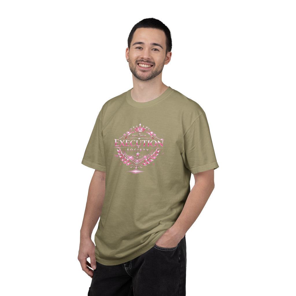 Execution Society Emblem — Vintage Pink Tee