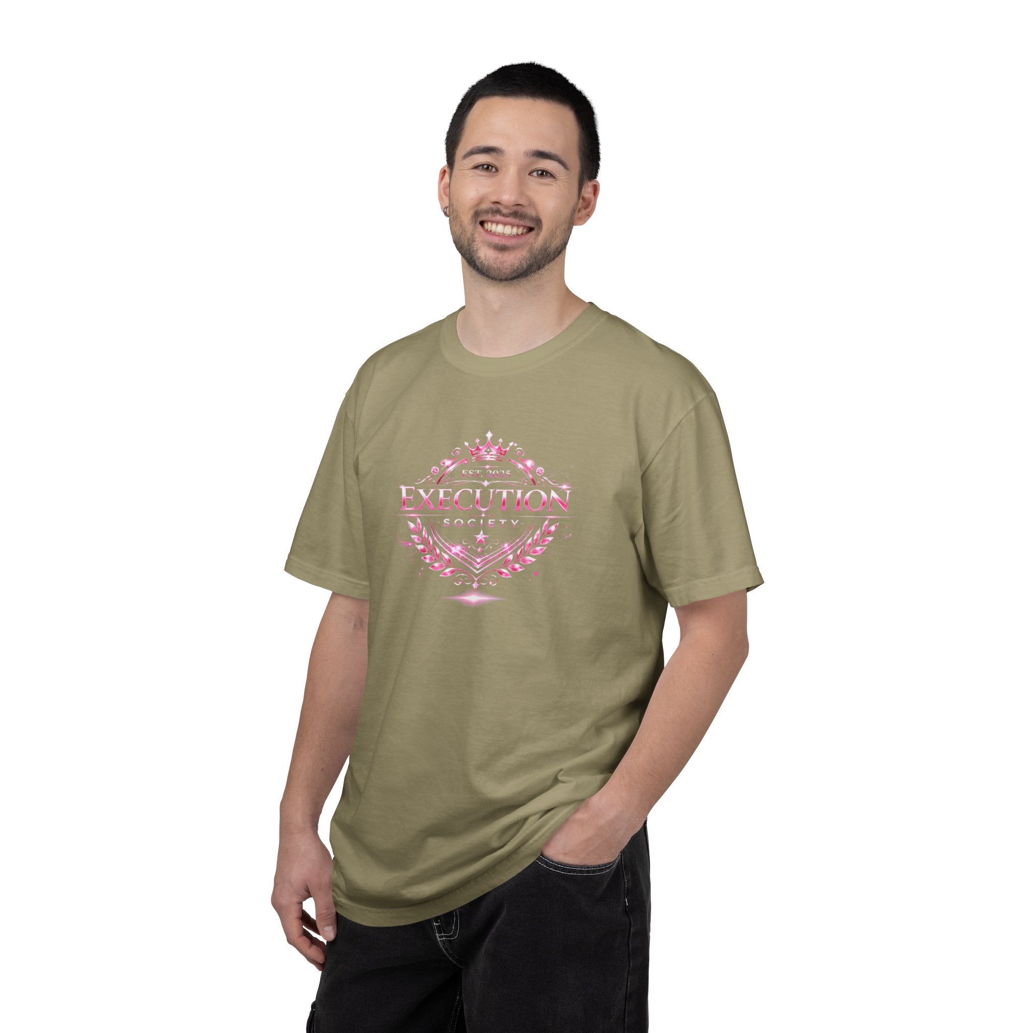 Execution Society Emblem — Vintage Pink Tee