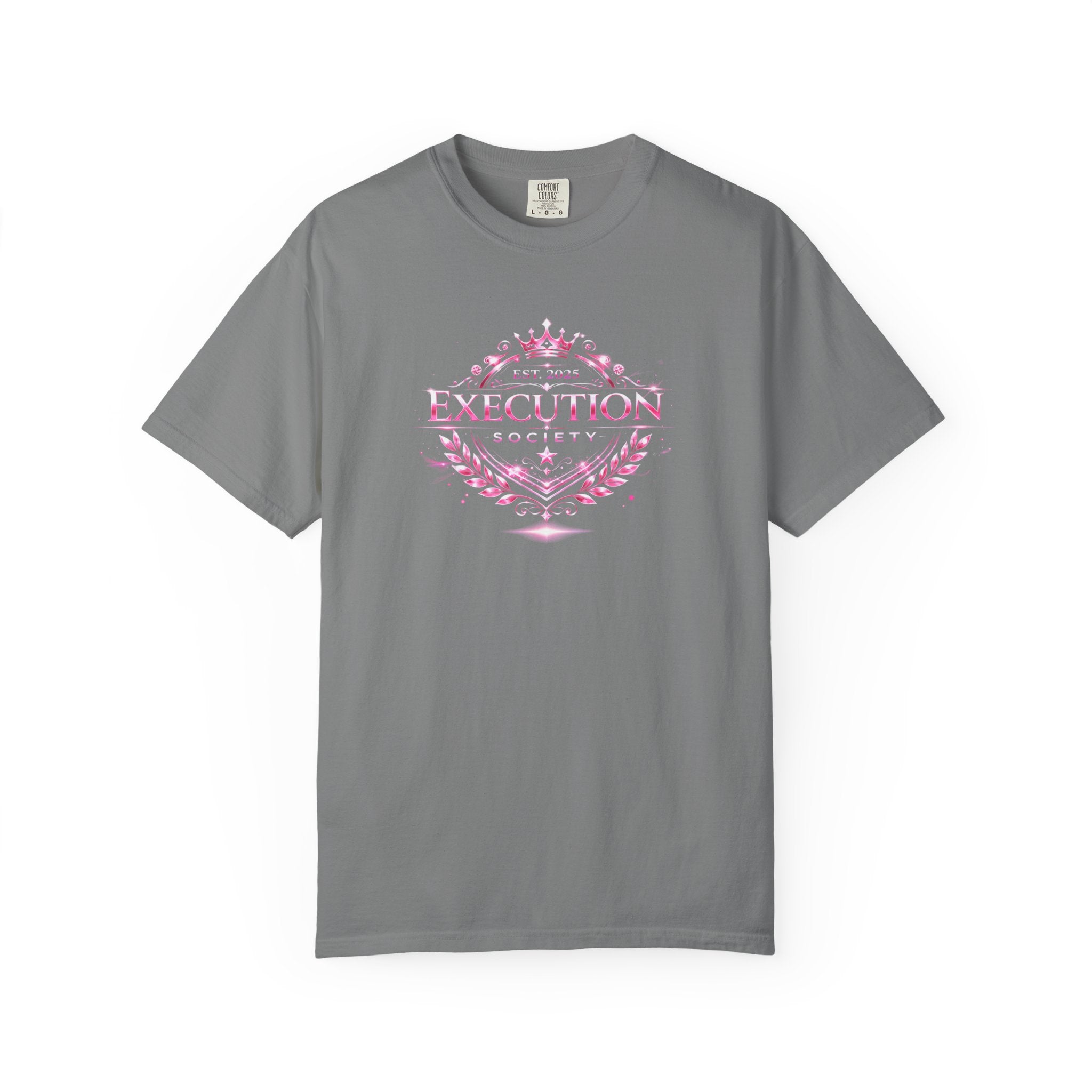 Execution Society Emblem — Vintage Pink Tee