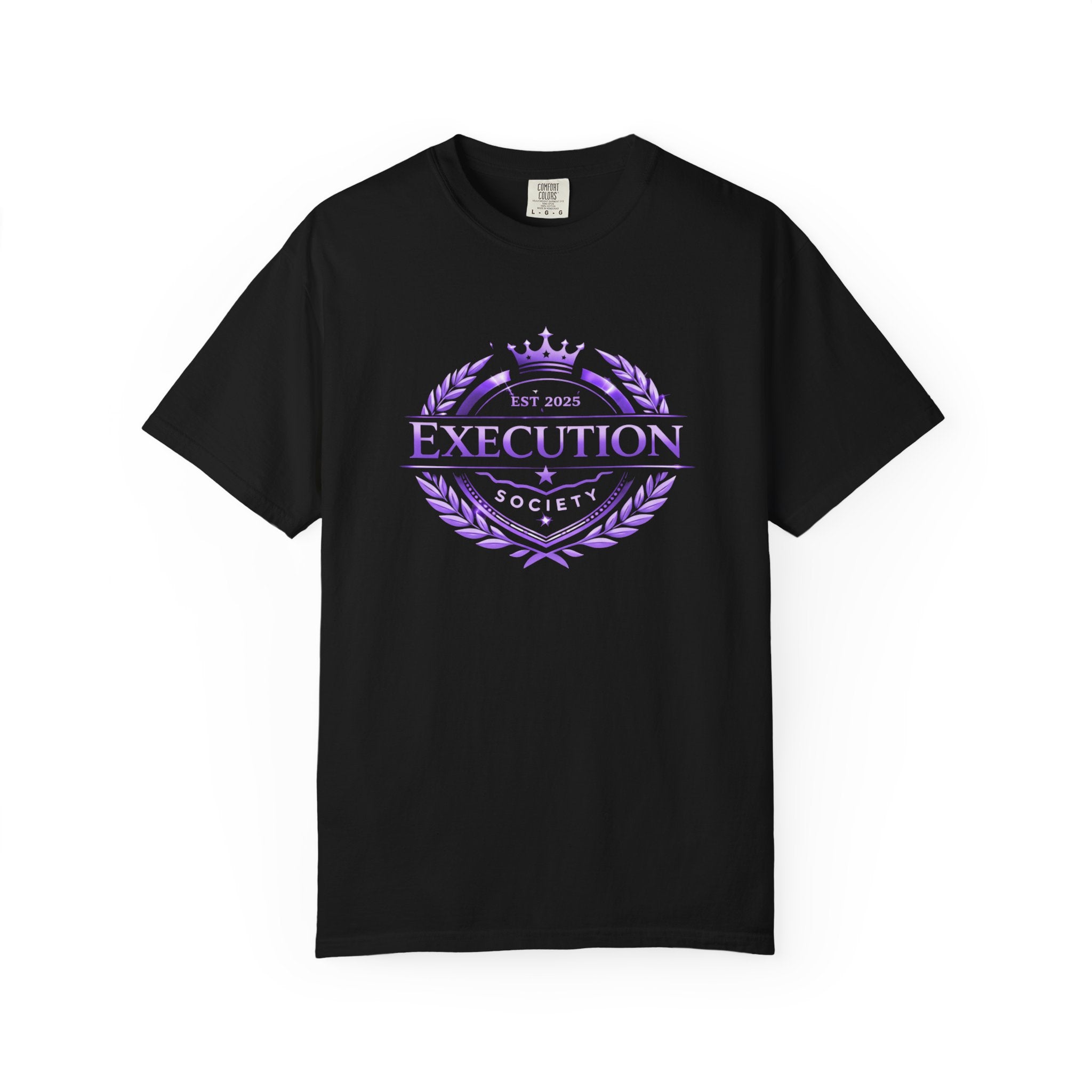 Execution Society Emblem — Vintage Purple Tee