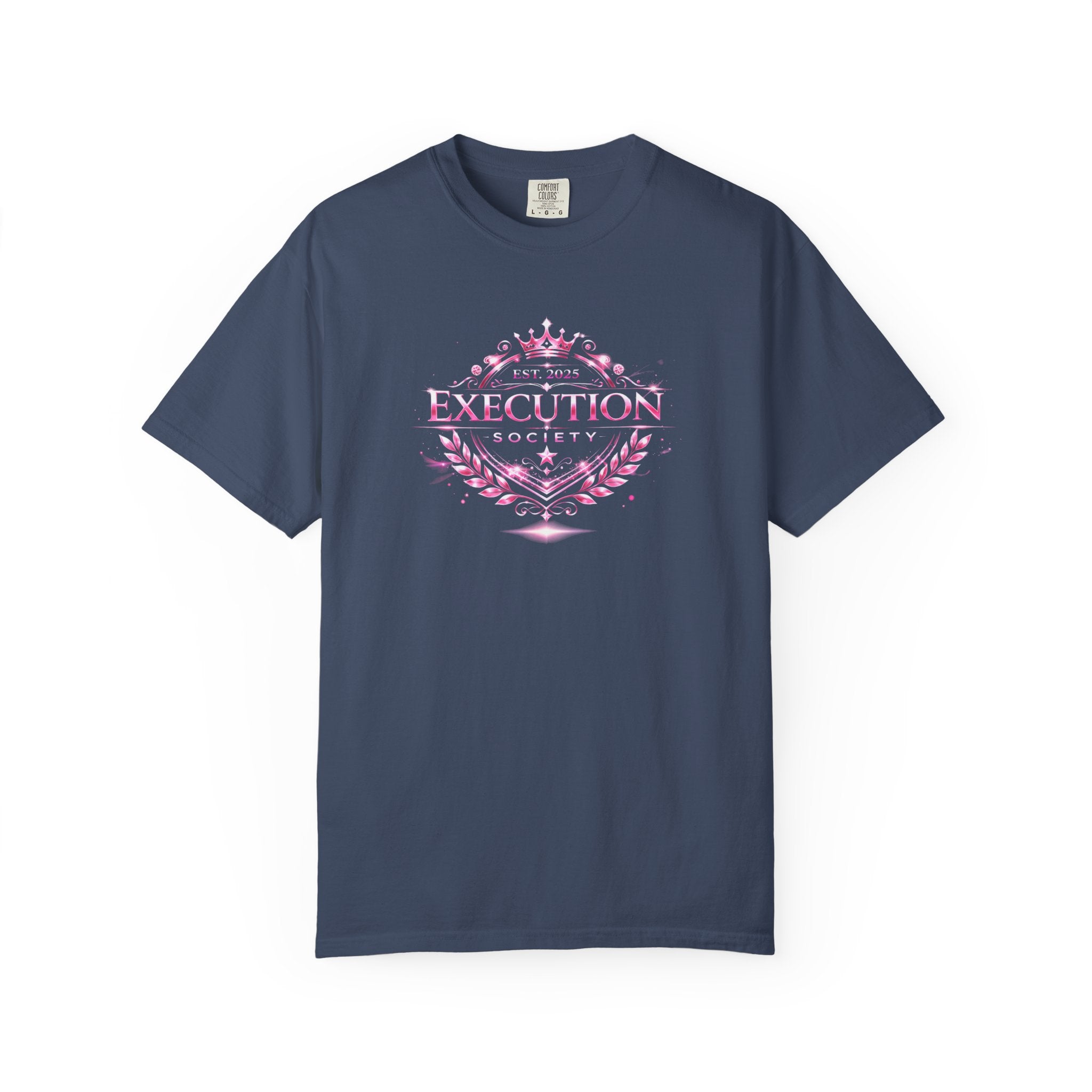 Execution Society Emblem — Vintage Pink Tee