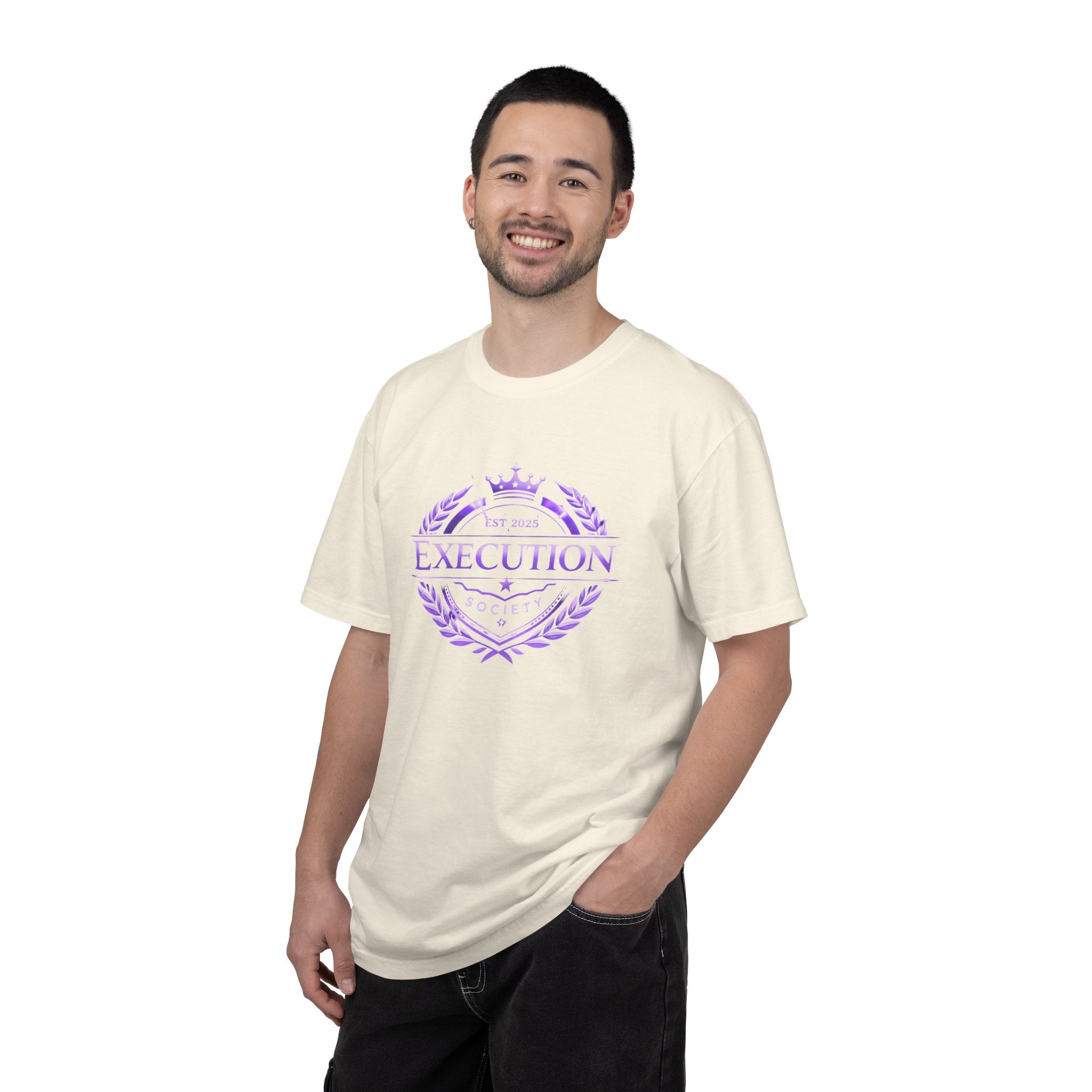 Execution Society Emblem — Vintage Purple Tee