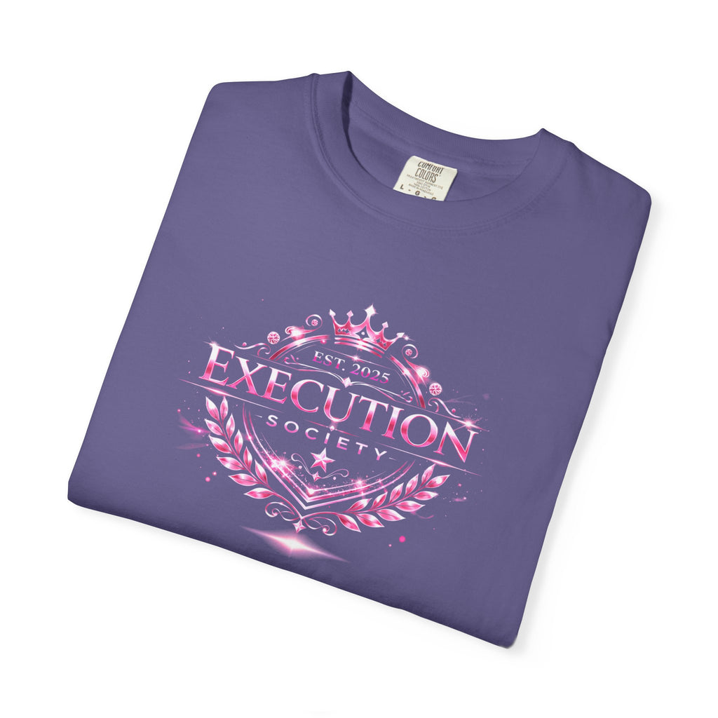 Execution Society Emblem — Vintage Pink Tee