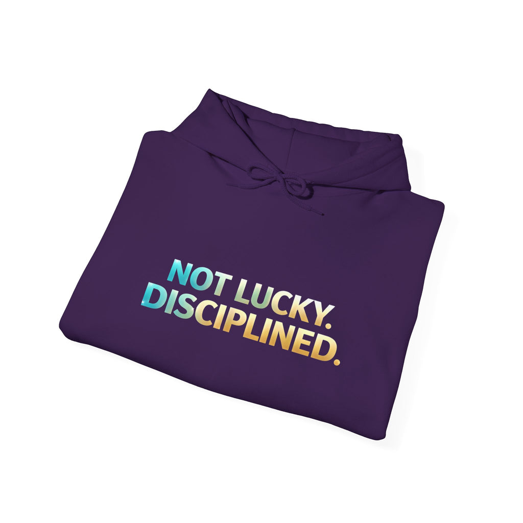 “NOT LUCKLY DISCIPLINED.” Execution Society Hoodie