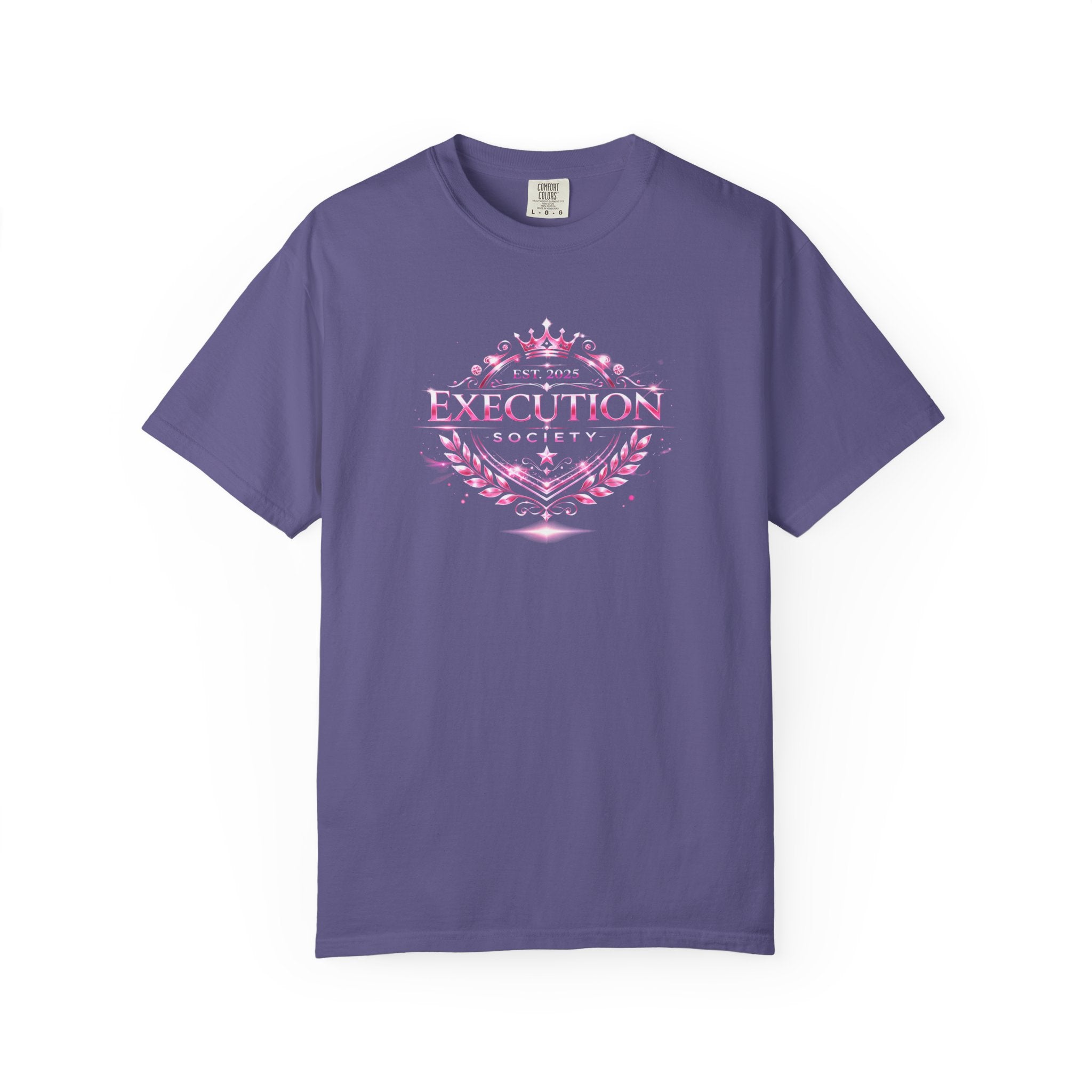Execution Society Emblem — Vintage Pink Tee