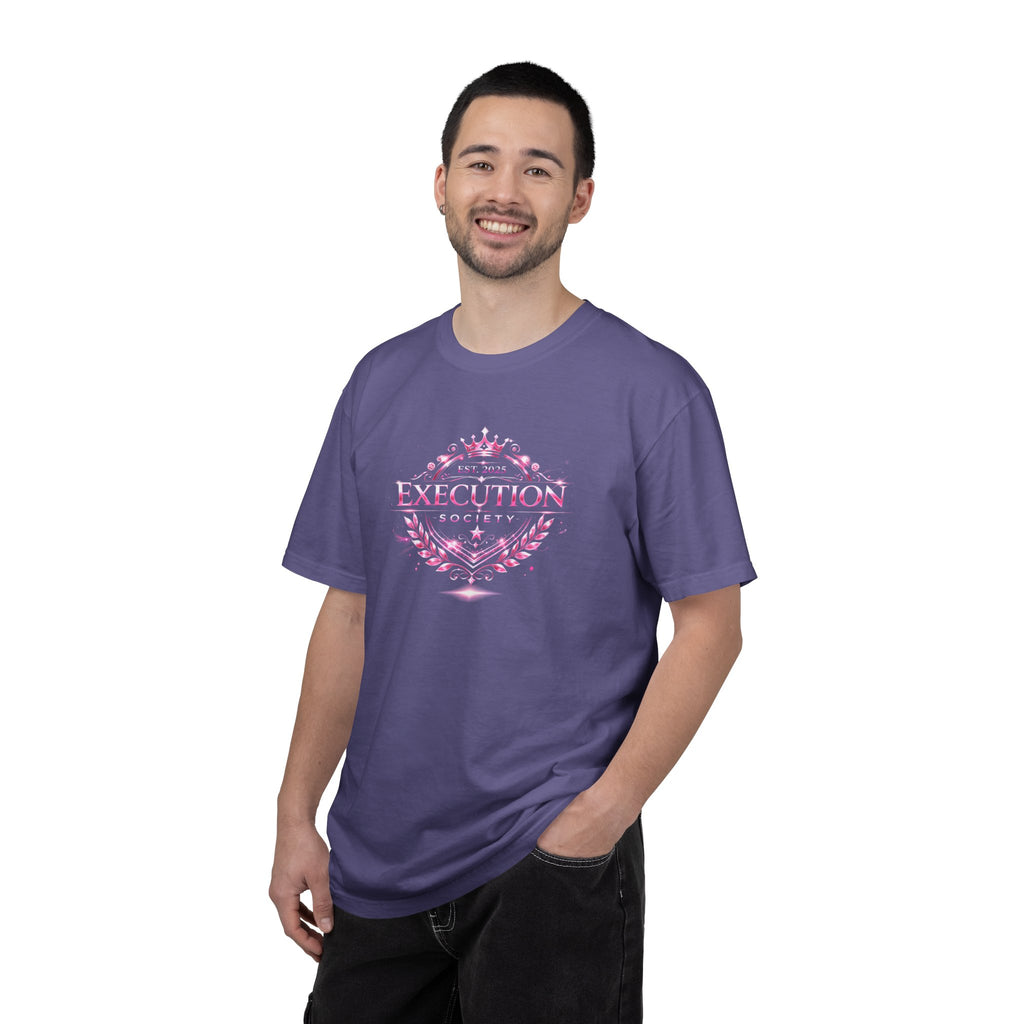 Execution Society Emblem — Vintage Pink Tee