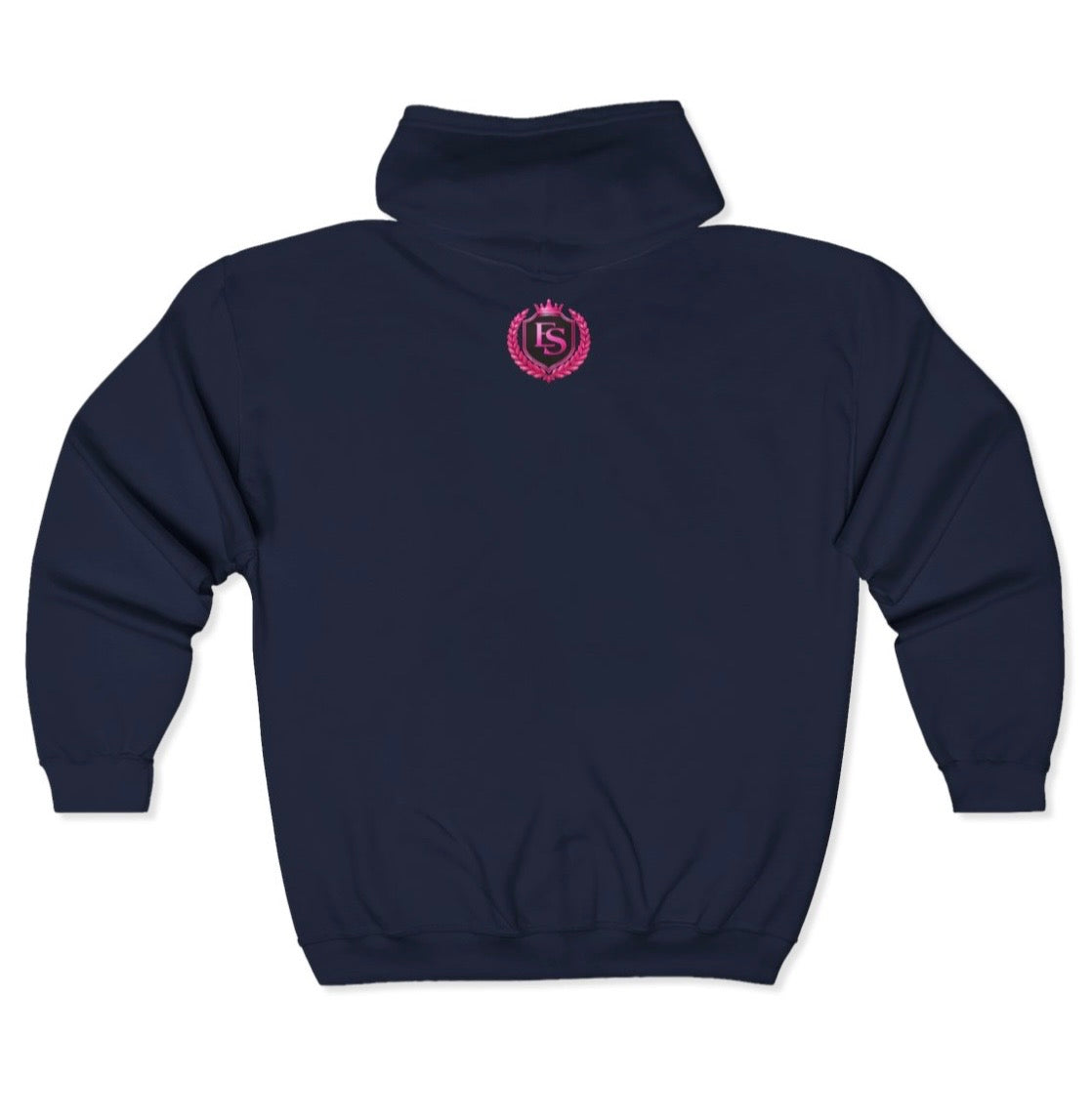 “BUILT NOT GIVEN.” Execution Society Full-Zip Hoodie